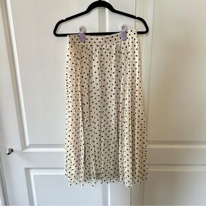 NWT Polka dot tulle midi skirt - size S